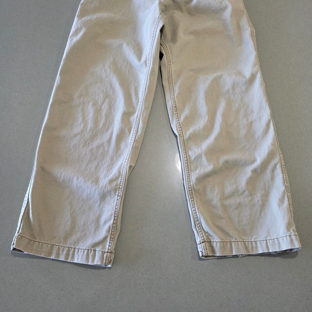Lucky Brand 121 Heritage Slim Chino Pants Men 30x26 Tan Khaki Straight Leg Twill - Picture 2 of 12